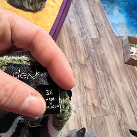 3 for $13 Derek Heart plus sweater 3x - Picture 3 of 4